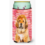 Caroline'S Treasures Tibetan Mastiff Love Decorative Can Hugger, Tall Boy, Multicolor