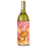 Caroline'S Treasures Toy Terrier Love Decorative Bottle Hugger, 750Ml, Multicolor