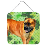 Caroline'S Treasures Boerboel Mastiff Metal Print, 6H X 6W, St Patrick'S Day