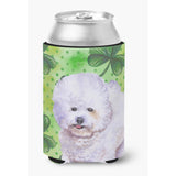 Caroline'S Treasures Bichon Frise St Patrick'S Decorative Can Hugger, Multicolor
