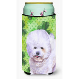 Caroline'S Treasures Bichon Frise St Patrick'S Decorative Can Hugger, Tall Boy, Multicolor