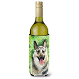 Caroline'S Treasures East-European Shepherd St Patrick'S Decorative Bottle Hugger, 750Ml, Multicolor