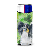 Caroline'S Treasures Papillon St Patrick'S Decorative Can Hugger, Slim, Multicolor