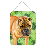Caroline'S Treasures Shar Pei St Patrick'S Metal Print, 16 X 12, Multicolor