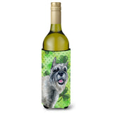 Caroline'S Treasures Schnauzer St Patrick'S Decorative Bottle Hugger, 750Ml, Multicolor