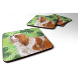 Caroline'S Treasures Cavalier Spaniel St Patrick'S Decorative Coasters, Multicolor
