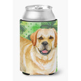 Caroline'S Treasures Golden Retriever St Patrick'S Decorative Can Hugger, Multicolor