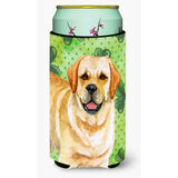 Caroline'S Treasures Golden Retriever St Patrick'S Decorative Can Hugger, Tall Boy, Multicolor