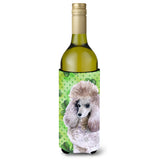 Caroline'S Treasures Poodle St Patrick'S Decorative Bottle Hugger, 750Ml, Multicolor
