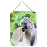 Caroline'S Treasures Shih Tzu St Patrick'S Metal Print, 16 X 12, Multicolor