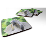 Caroline'S Treasures Shih Tzu St Patrick'S Decorative Coasters, Multicolor