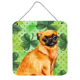 Caroline'S Treasures Small Brabant Griffon Metal Print, 6H X 6W, St Patrick'S Day