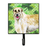 Caroline'S Treasures Irish Wolfhound St Patrick'S Wall Hook, Small, Multicolor