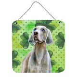 Caroline'S Treasures Weimaraner Metal Print, 6H X 6W, St Patrick'S Day