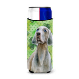 Caroline'S Treasures Weimaraner St Patrick'S Decorative Can Hugger, Slim, Multicolor