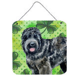 Caroline'S Treasures Black Russian Terrier Metal Print, 6H X 6W, St Patrick'S Day