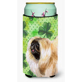 Caroline'S Treasures Pekingese St Patrick'S Decorative Can Hugger, Tall Boy, Multicolor