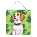 Caroline'S Treasures Beagle Metal Print, 6H X 6W, St Patrick'S Day