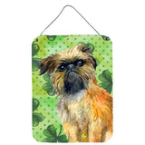 Caroline'S Treasures Brussels Griffon St Patrick'S Metal Print, 16 X 12, Multicolor