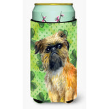 Caroline'S Treasures Brussels Griffon St Patrick'S Decorative Can Hugger, Tall Boy, Multicolor