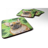 Caroline'S Treasures French Bulldog St Patrick'S Decorative Coasters, Multicolor