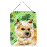 Caroline'S Treasures Cairn Terrier St Patrick'S Metal Print, 16 X 12, Multicolor