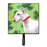 Caroline'S Treasures Bull Terrier St Patrick'S Wall Hook, Small, Multicolor