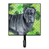Caroline'S Treasures Cane Corso St Patrick'S Wall Hook, Small, Multicolor