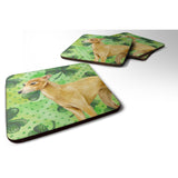 Caroline'S Treasures Italian Greyhound St Patrick'S Decorative Coasters, Multicolor