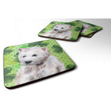 Caroline'S Treasures Westie St Patrick'S Decorative Coasters, Multicolor