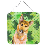 Caroline'S Treasures German Shepherd #2 Metal Print, 6H X 6W, St Patrick'S Day