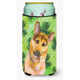 Caroline'S Treasures German Shepherd #2 St Patrick'S Decorative Can Hugger, Tall Boy, Multicolor
