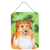 Caroline'S Treasures Sheltie St Patrick'S Metal Print, 16 X 12, Multicolor