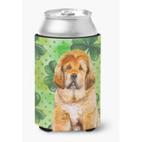 Caroline'S Treasures Tibetan Mastiff St Patrick'S Decorative Can Hugger, Multicolor