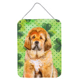 Caroline'S Treasures Tibetan Mastiff St Patrick'S Metal Print, 16 X 12, Multicolor