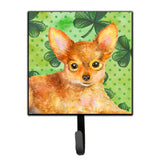 Caroline'S Treasures Toy Terrier St Patrick'S Wall Hook, Small, Multicolor