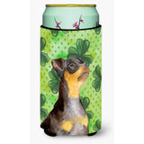 Caroline'S Treasures Miniature Pinscher #2 St Patrick'S Decorative Can Hugger, Tall Boy, Multicolor