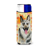 Caroline'S Treasures East-European Shepherd Fall Decorative Can Hugger, Slim, Multicolor
