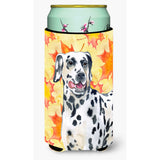 Caroline'S Treasures Dalmatian Fall Decorative Can Hugger, Tall Boy, Multicolor