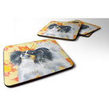 Caroline'S Treasures Papillon Fall Decorative Coasters, Multicolor