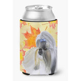 Caroline'S Treasures Shih Tzu Fall Decorative Can Hugger, Multicolor