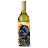 Caroline'S Treasures Newfoundland Fall Decorative Bottle Hugger, 750Ml, Multicolor