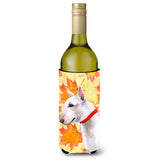 Caroline'S Treasures Bull Terrier Fall Decorative Bottle Hugger, 750Ml, Multicolor