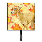 Caroline'S Treasures Italian Greyhound Fall Wall Hook, Small, Multicolor