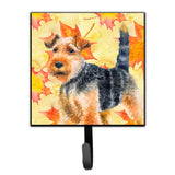 Caroline'S Treasures Welsh Terrier Fall Wall Hook, Small, Multicolor