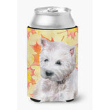Caroline'S Treasures Westie Fall Decorative Can Hugger, Multicolor
