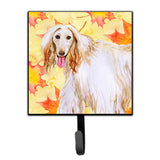 Caroline'S Treasures Afghan Hound Fall Wall Hook, Small, Multicolor