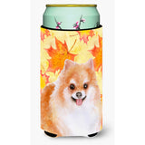 Caroline'S Treasures Pomeranian #2 Fall Decorative Can Hugger, Tall Boy, Multicolor