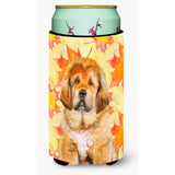 Caroline'S Treasures Tibetan Mastiff Fall Decorative Can Hugger, Tall Boy, Multicolor