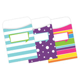 Peel & Stick Pockets, Happy, Pack of 30